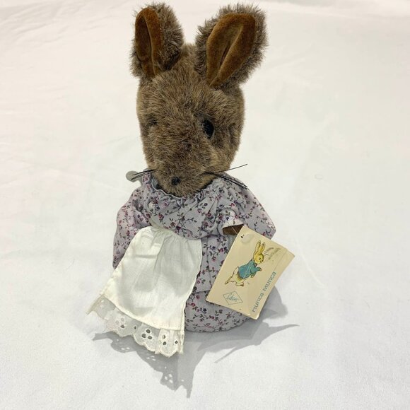 Vintage 80s Eden Plush Hunca Munca With Original Tags Style No 30409 - Picture 2 of 13